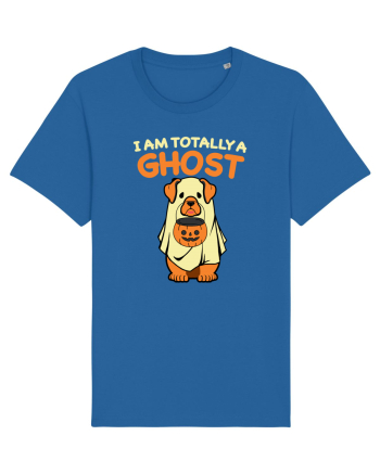 I Am Totally a Ghost Halloween Royal Blue