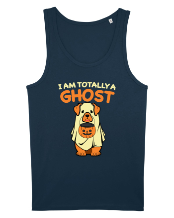 I Am Totally a Ghost Halloween Navy