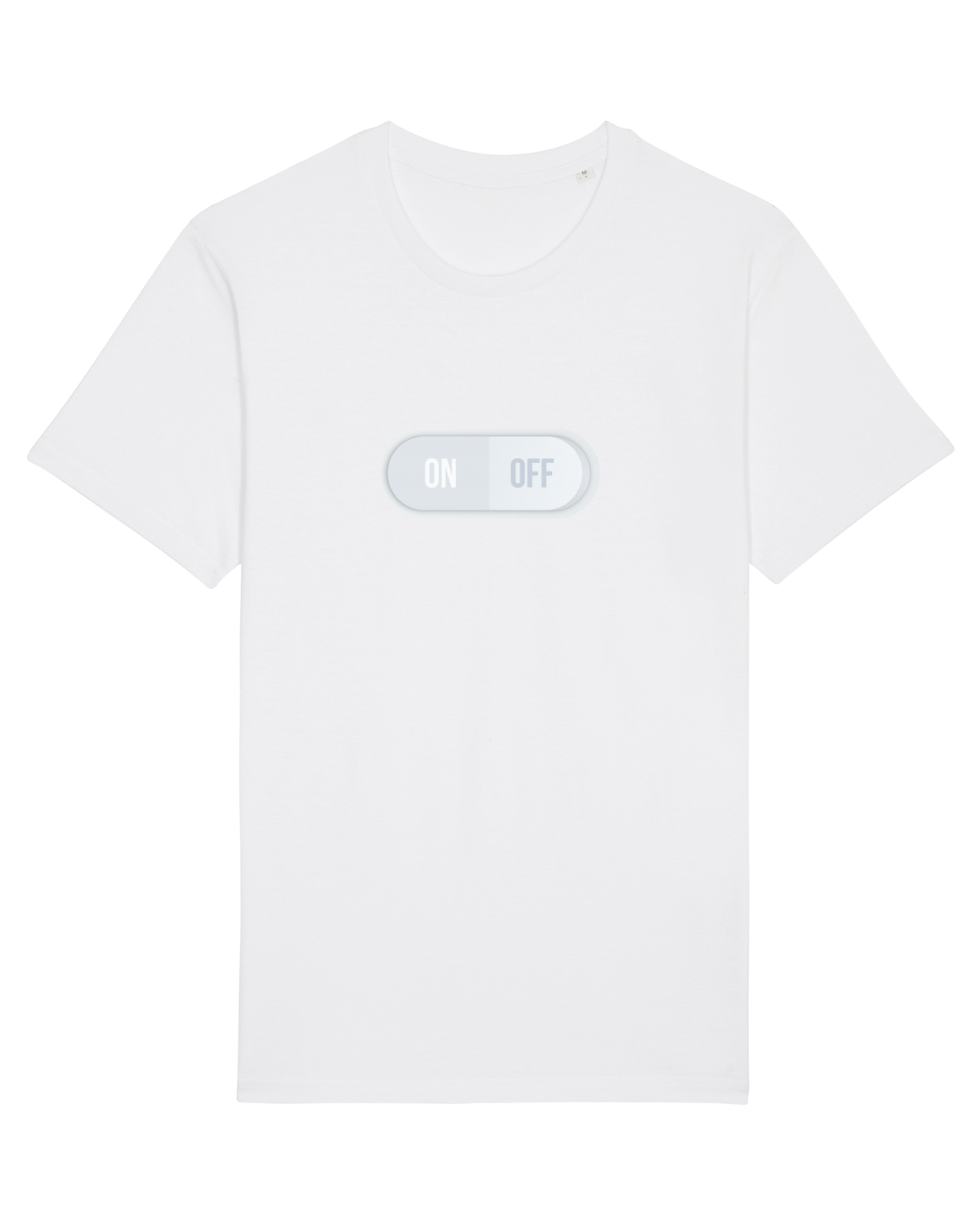 Tricou mânecă scurtă Unisex Rocker White