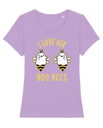 I Love Her Boo Bees Halloween Costume Lavender Dawn