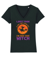 I Just Took A DNA Test Turns Out  I'm 100% That Witch Halloween Tricou mânecă scurtă guler V Damă Evoker
