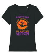 I Just Took A DNA Test Turns Out  I'm 100% That Witch Halloween Tricou mânecă scurtă guler larg fitted Damă Expresser