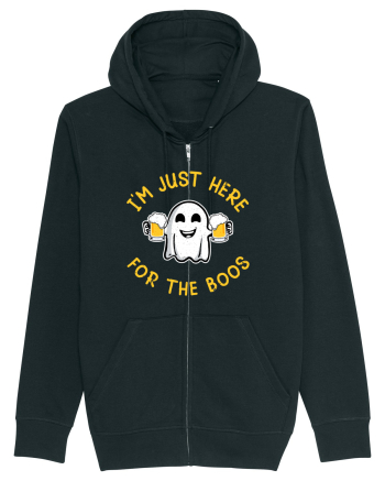 I'm Just Here For The Boos Funny Beer Ghost Black