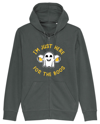 I'm Just Here For The Boos Funny Beer Ghost Anthracite