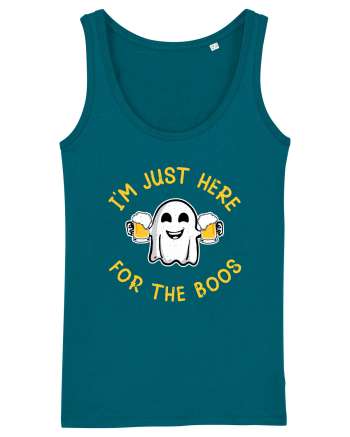 I'm Just Here For The Boos Funny Beer Ghost Ocean Depth