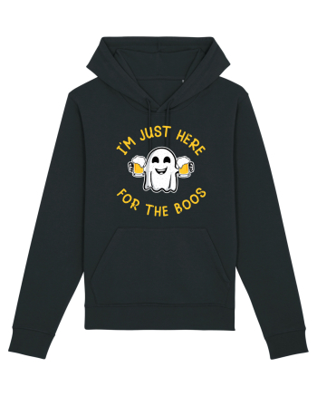 I'm Just Here For The Boos Funny Beer Ghost Black