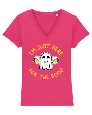 I'm Just Here For The Boos Funny Beer Ghost Raspberry