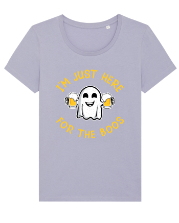 I'm Just Here For The Boos Funny Beer Ghost Lavender