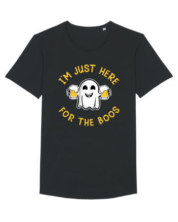 I'm Just Here For The Boos Funny Beer Ghost Black