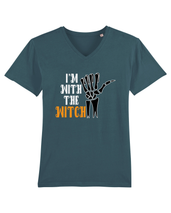I'm With The Witch Funny Halloween Stargazer