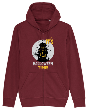 It's Halloween Time Burgundy