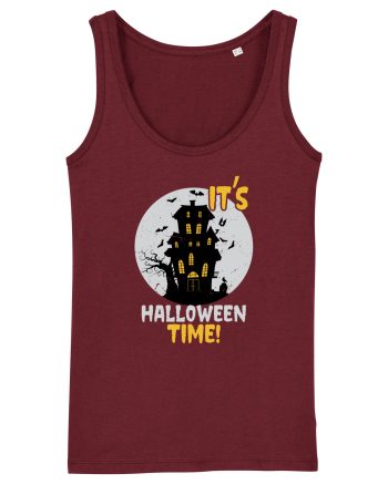 It's Halloween Time Burgundy