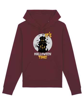 It's Halloween Time Burgundy