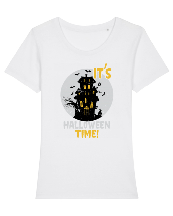 It's Halloween Time White