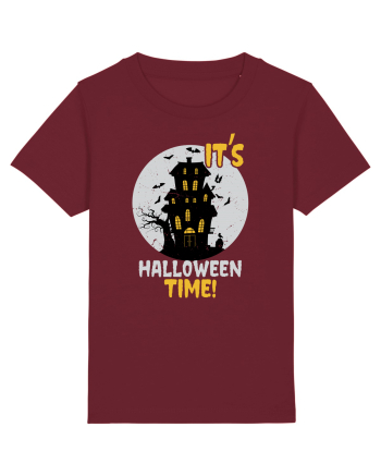 It's Halloween Time Burgundy
