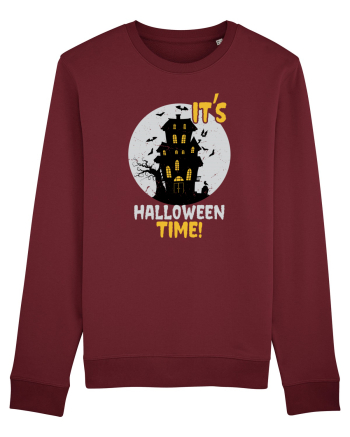 It's Halloween Time Burgundy