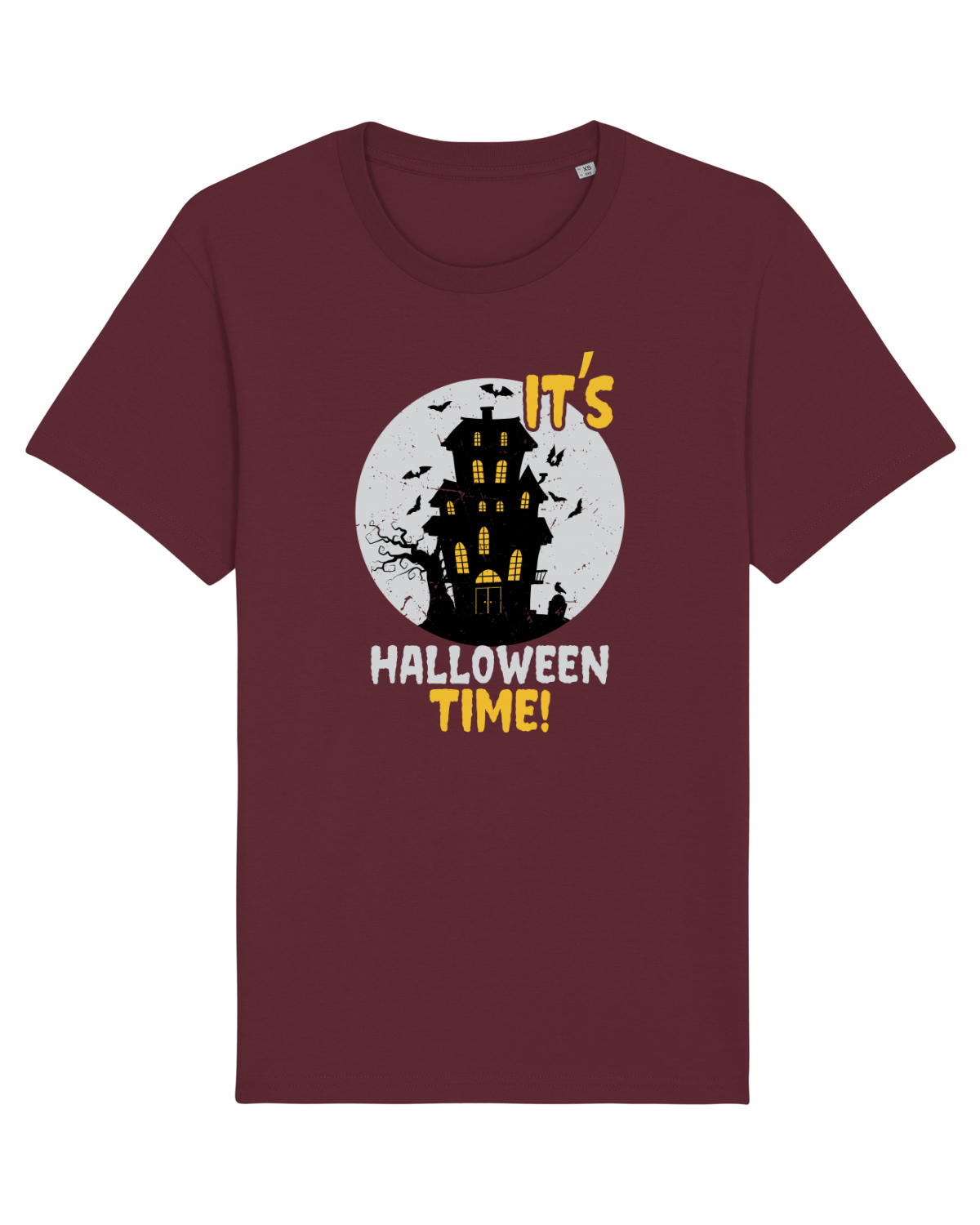 Tricou mânecă scurtă Unisex Rocker Burgundy