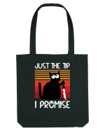 Just The Tip I Promise Halloween Cat Sacoșă textilă