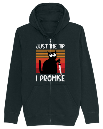 Just The Tip I Promise Halloween Cat Black