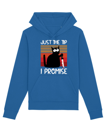 Just The Tip I Promise Halloween Cat Royal Blue