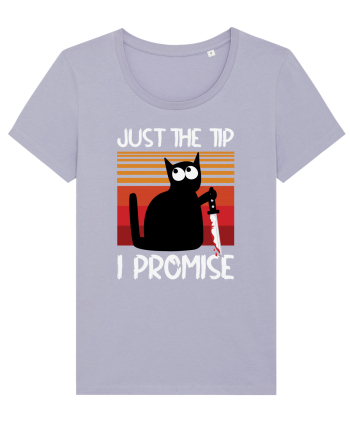 Just The Tip I Promise Halloween Cat Lavender