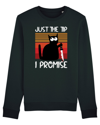 Just The Tip I Promise Halloween Cat Black