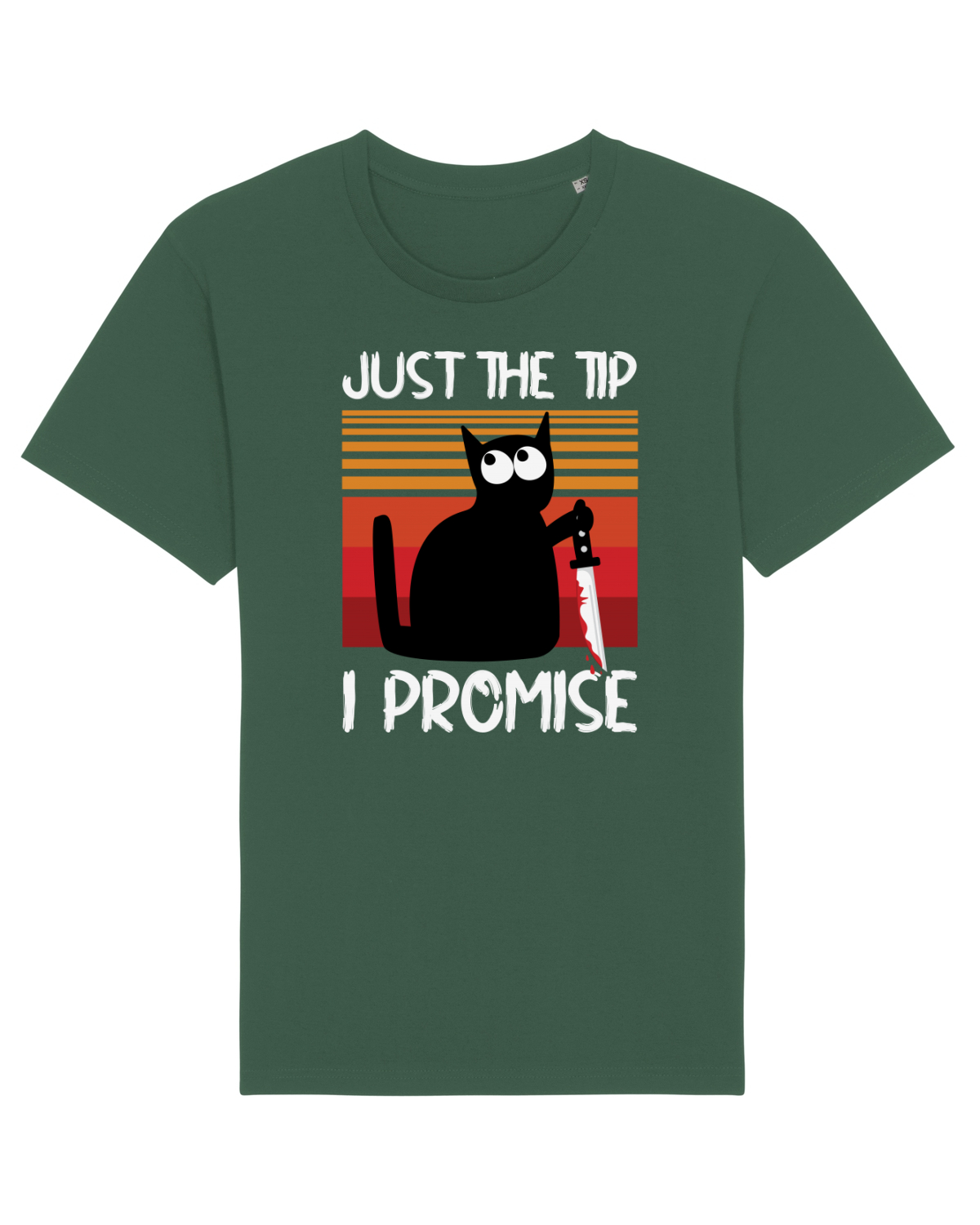 Tricou mânecă scurtă Unisex Rocker Bottle Green