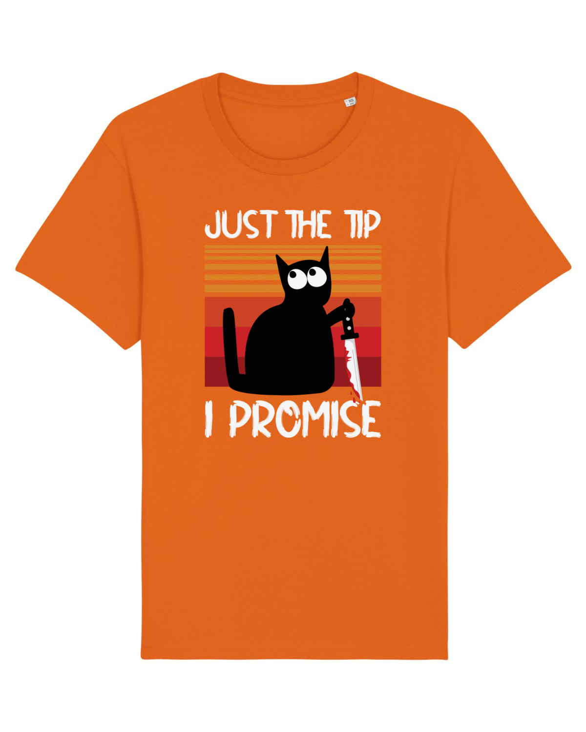 Tricou mânecă scurtă Unisex Rocker Bright Orange