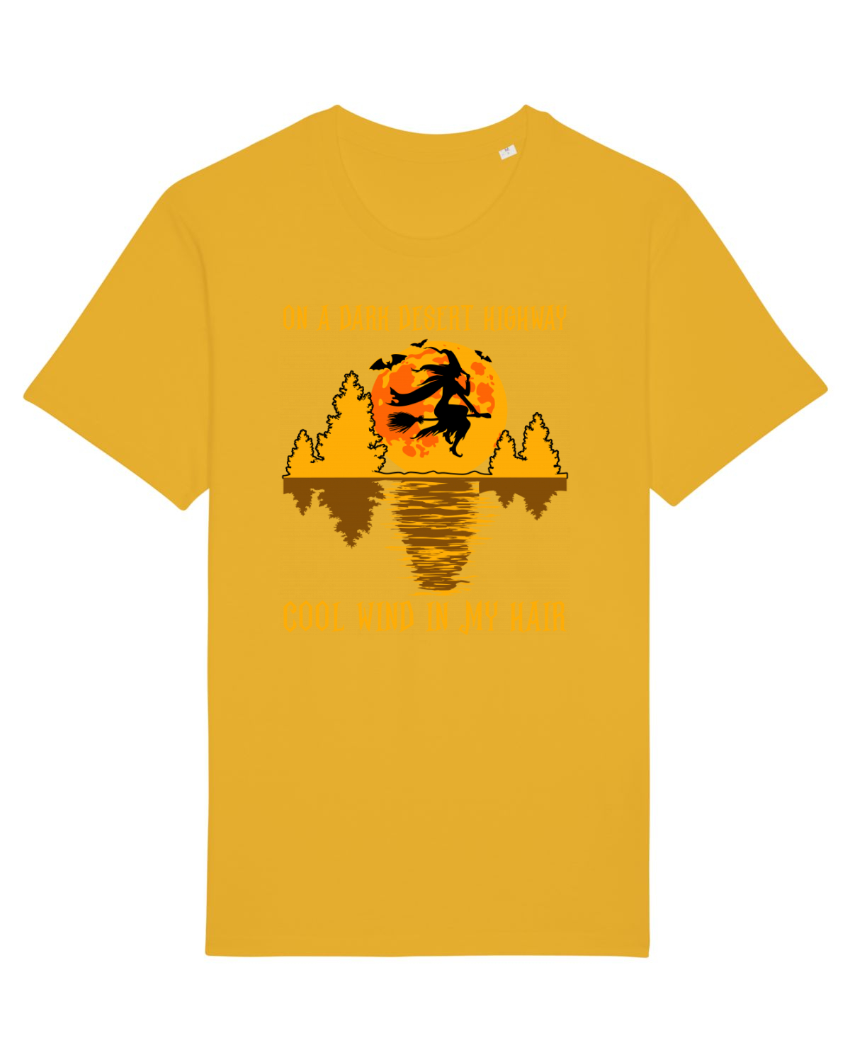 Tricou mânecă scurtă Unisex Rocker Spectra Yellow