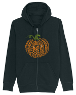 Paw Print Pumpkin Halloween Hanorac cu fermoar Unisex Connector