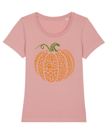 Paw Print Pumpkin Halloween Canyon Pink