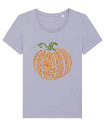 Paw Print Pumpkin Halloween Lavender
