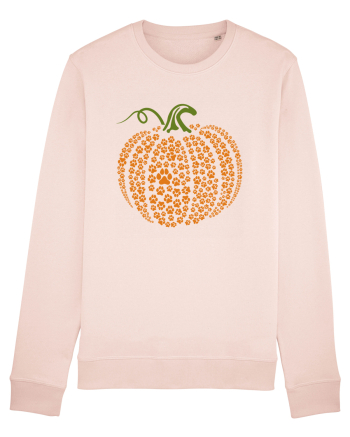 Paw Print Pumpkin Halloween Candy Pink