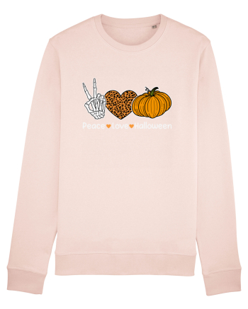 Peace Love Halloween Candy Pink