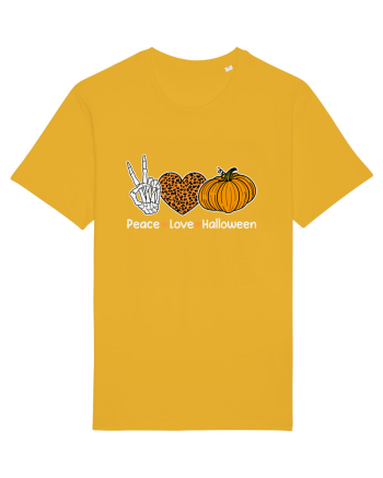 Peace Love Halloween Spectra Yellow