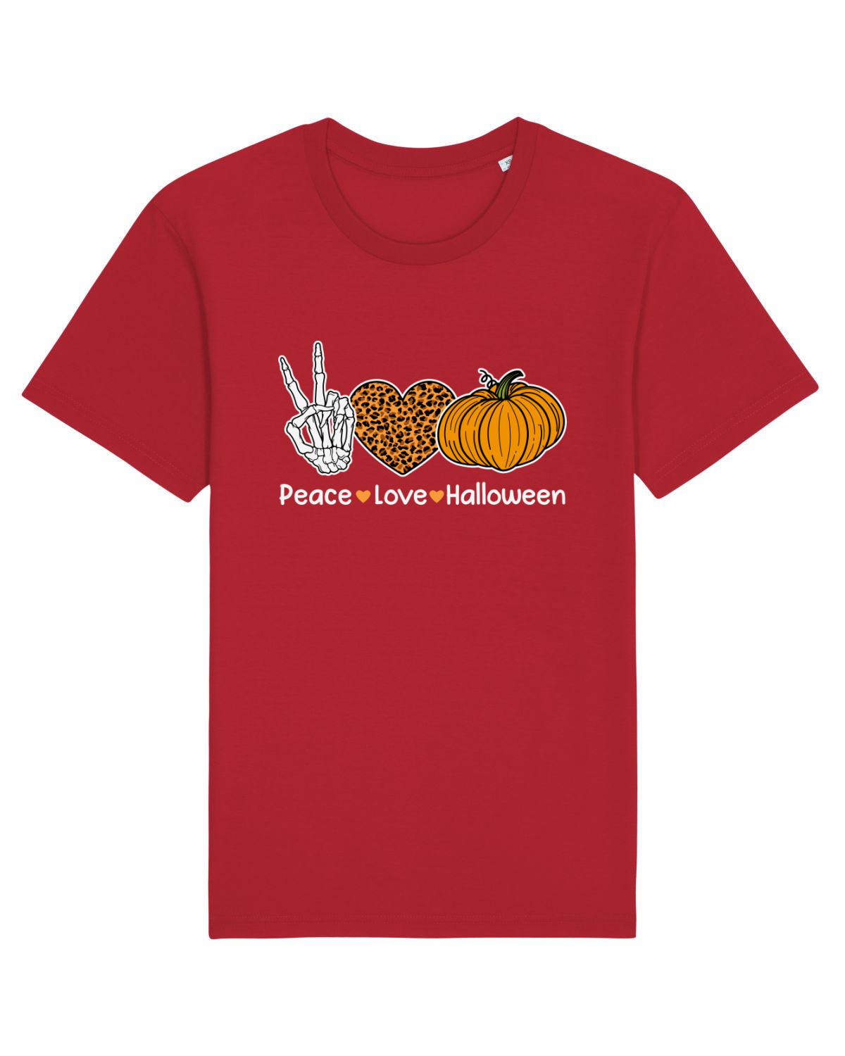 Tricou mânecă scurtă Unisex Rocker Red