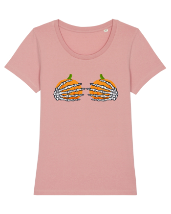 Pumpkin Boobs Halloween Costume Canyon Pink
