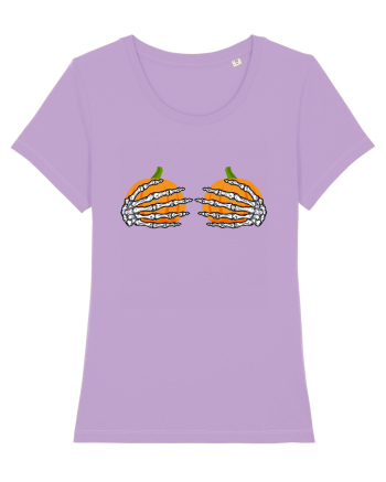 Pumpkin Boobs Halloween Costume Lavender Dawn