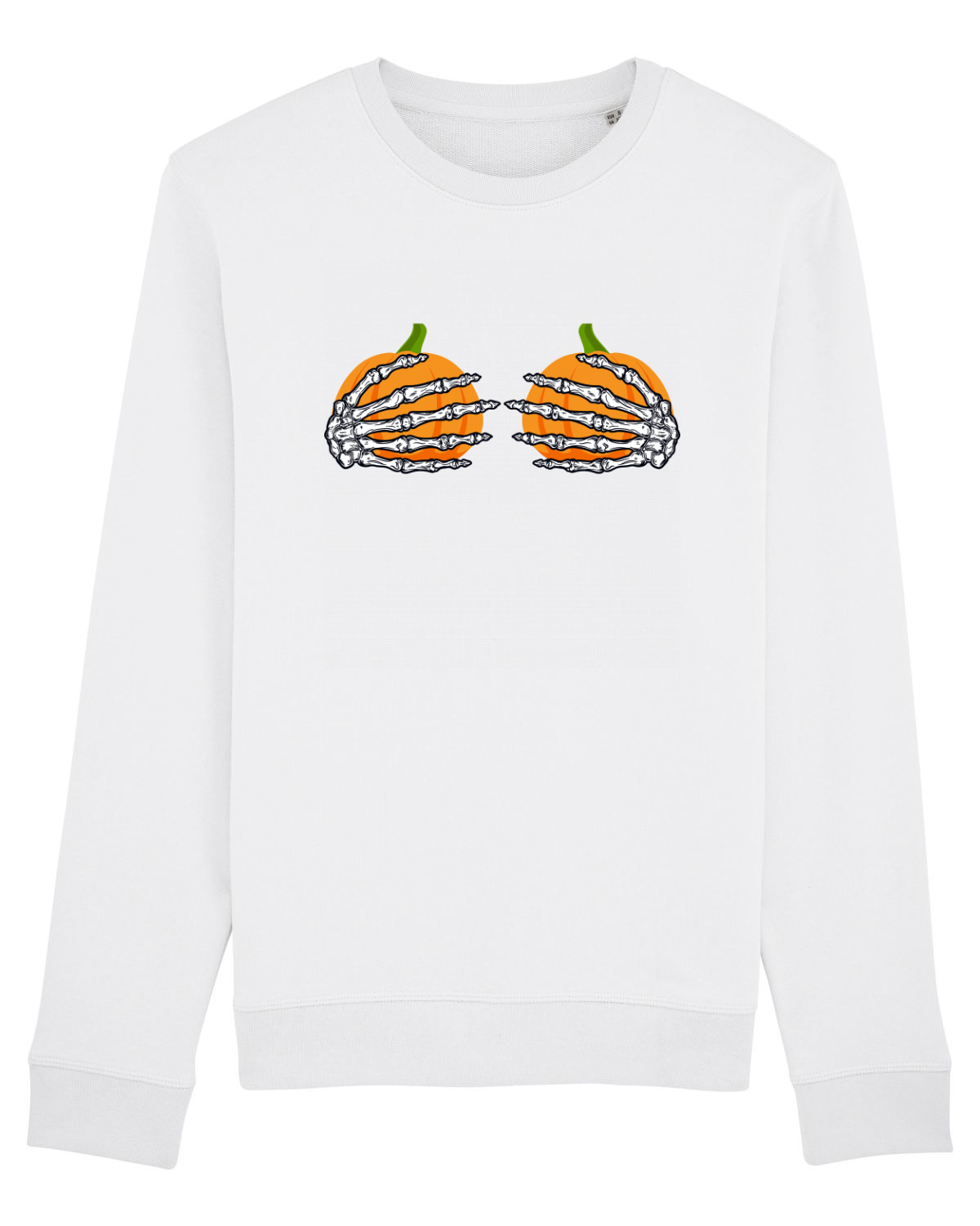 Bluză mânecă lungă Unisex Rise White