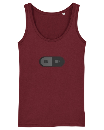 ON/OFF Burgundy