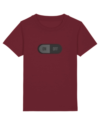 ON/OFF Burgundy