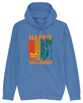 Pumpkin Happy Halloween Bright Blue