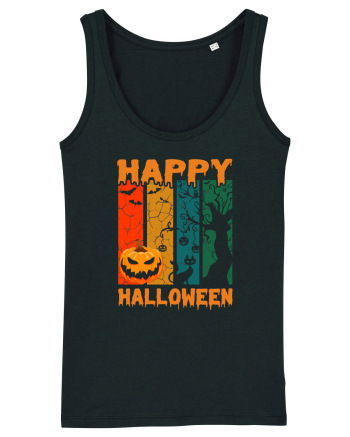 Pumpkin Happy Halloween Black
