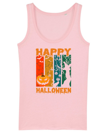 Pumpkin Happy Halloween Cotton Pink