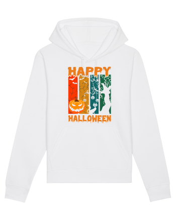 Pumpkin Happy Halloween White