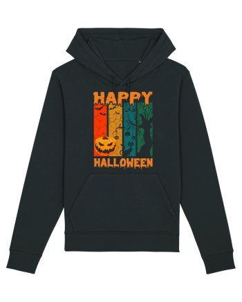 Pumpkin Happy Halloween Black