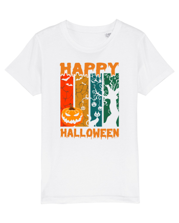 Pumpkin Happy Halloween White