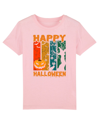 Pumpkin Happy Halloween Cotton Pink