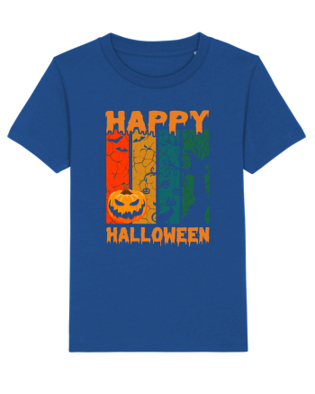 Pumpkin Happy Halloween Majorelle Blue