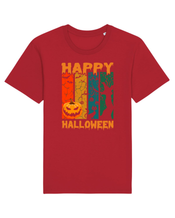 Pumpkin Happy Halloween Red